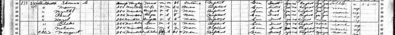 galbraith 1916 census